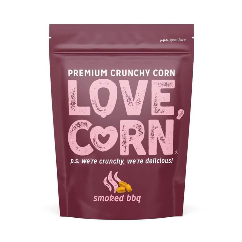 Love, Corn Crunchy Smoked BBQ Corn Snack 45g